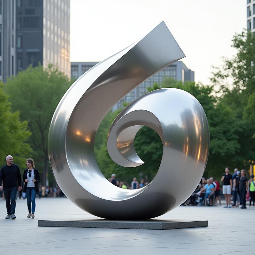 パブリックアート金属彫刻